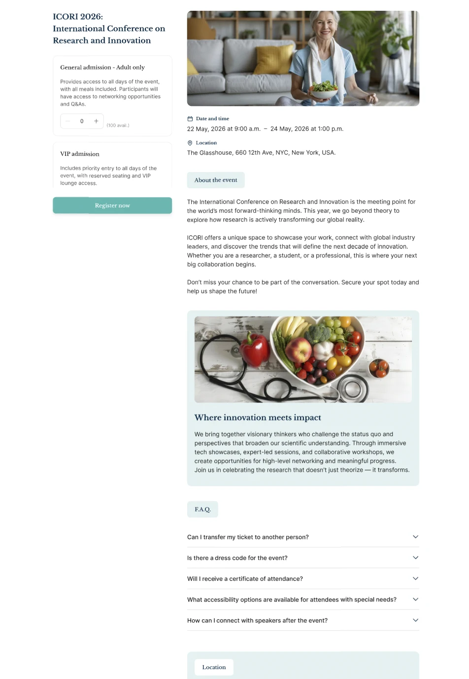 A real Eventtia event page — third format.